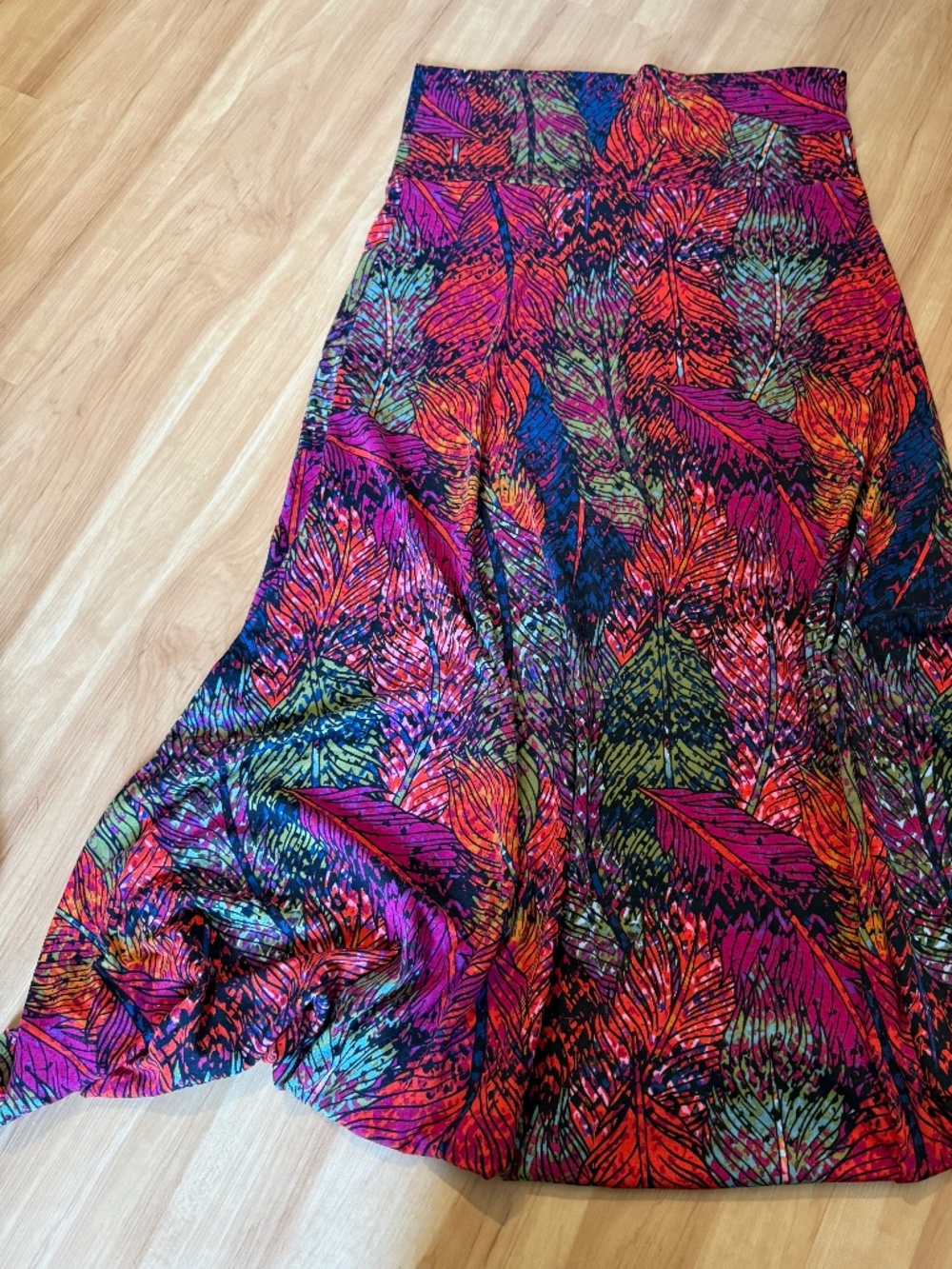 LuLaRoe Maxi Skirt XL